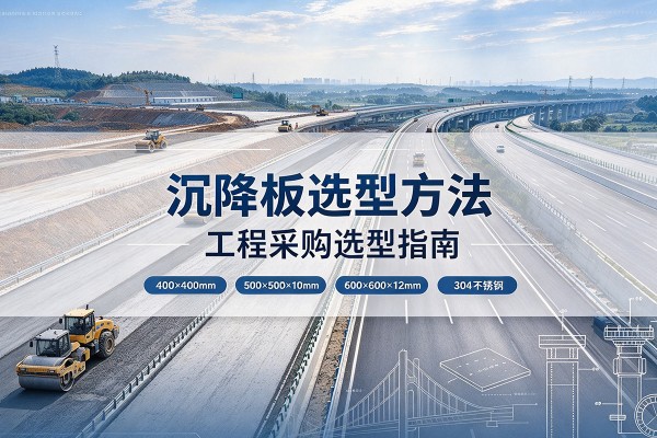 福泉沉降板选择方法